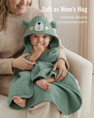 Blissful Diary premium muslin material delivers quick absorption and plush softness