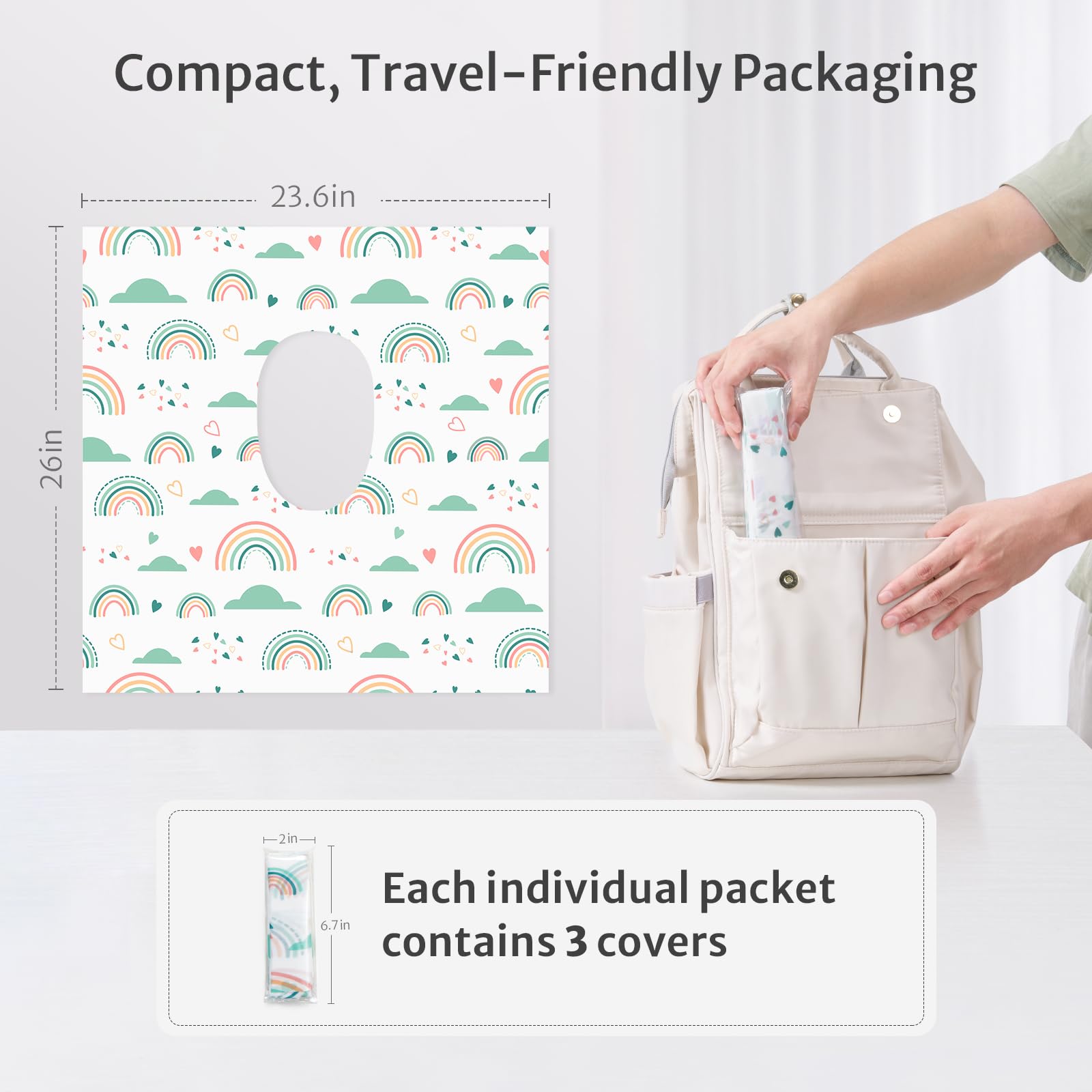 Blissful Diary adhesive-tabs toilet covers stay in place during use