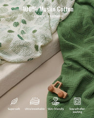 Blissful Diary Avocado changing pad – comfy, roomy space for quick diaper changes.