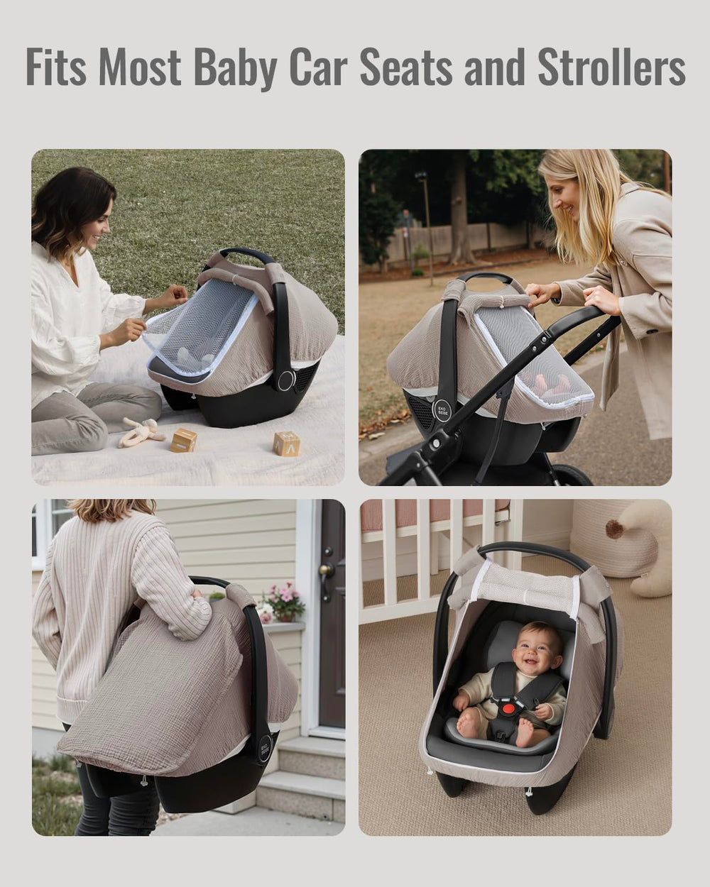 Agreeable Gray tone adds neutral, modern style to car seats.