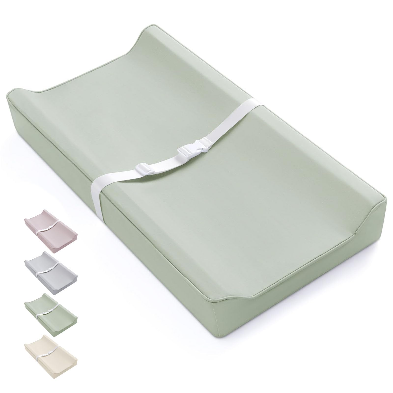 Blissful Diary changing pad waterproof cover for quick wipe-clean changes.