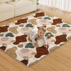 Blissful Diary baby play mat with foam cushion for spacious crawling area