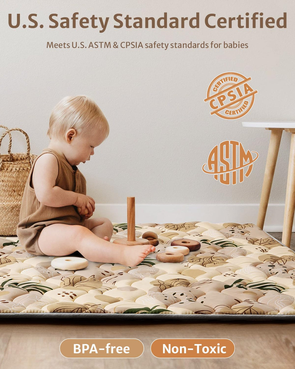 Blissful Diary outdoor-friendly mat for picnics or tents