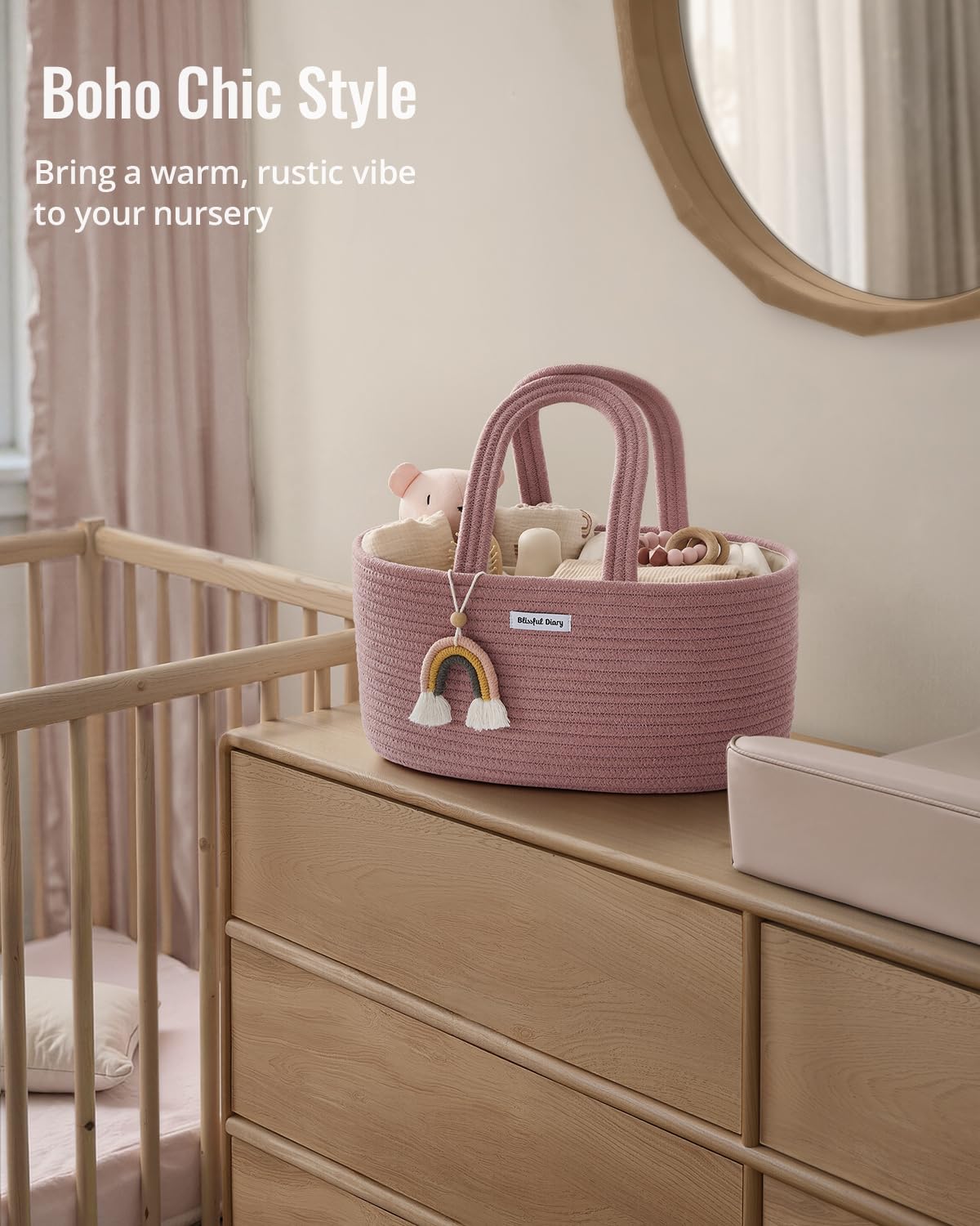 Blissful Diary car organizer keeps baby essentials within arm's reach.
