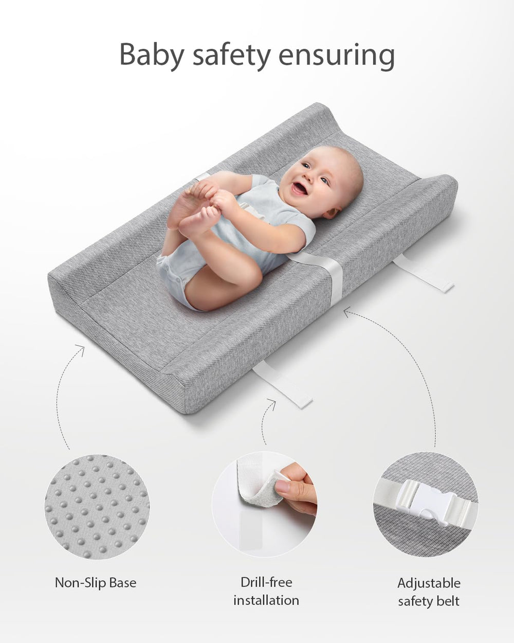 Blissful Diary portable changing pad ideal for travel and daycare