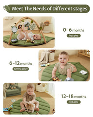 Blissful Diary cognitive mirror toy promotes self-awareness during toy play.