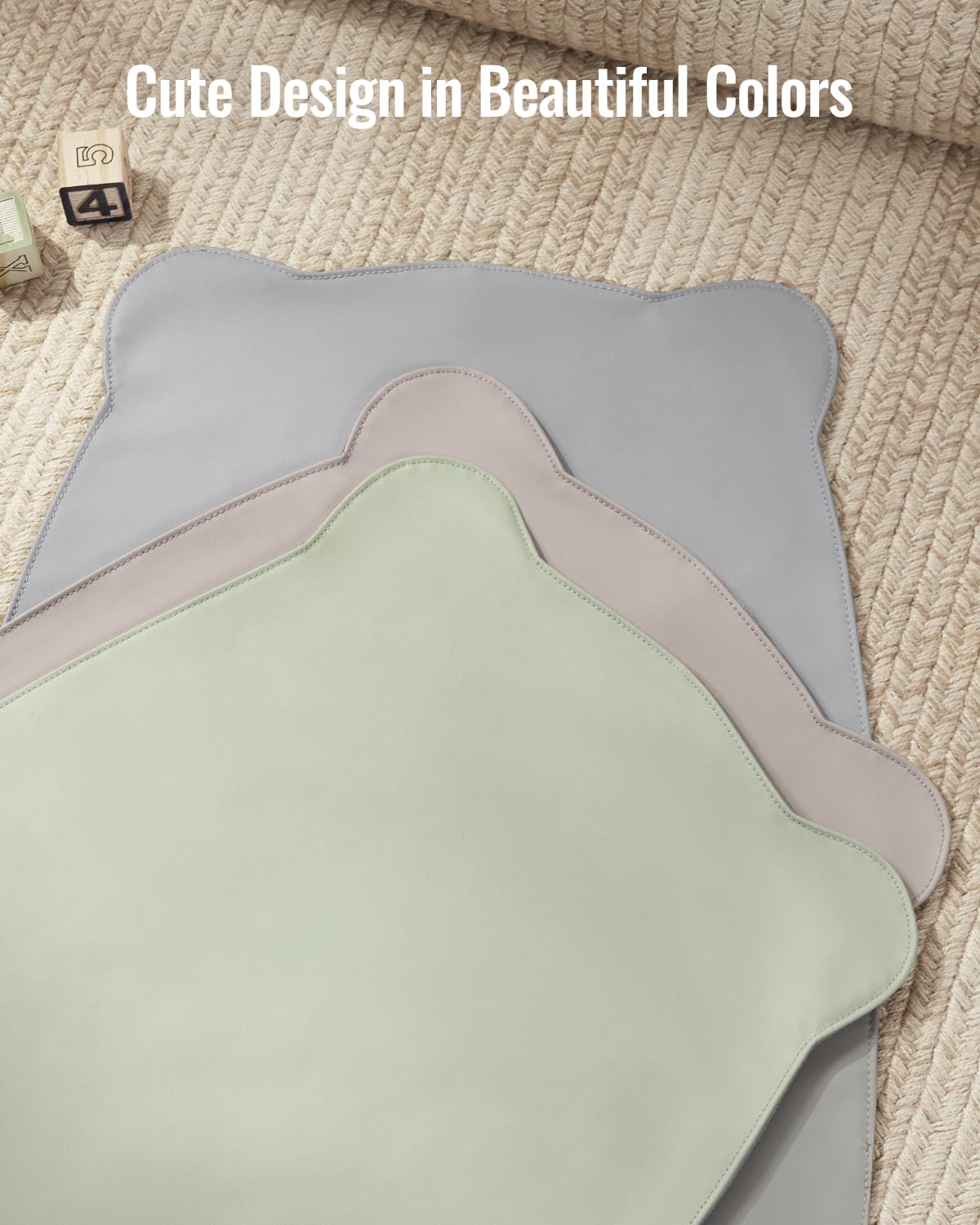 Blissful Diary CPSIA tested baby safe changing pad provides peace of mind.