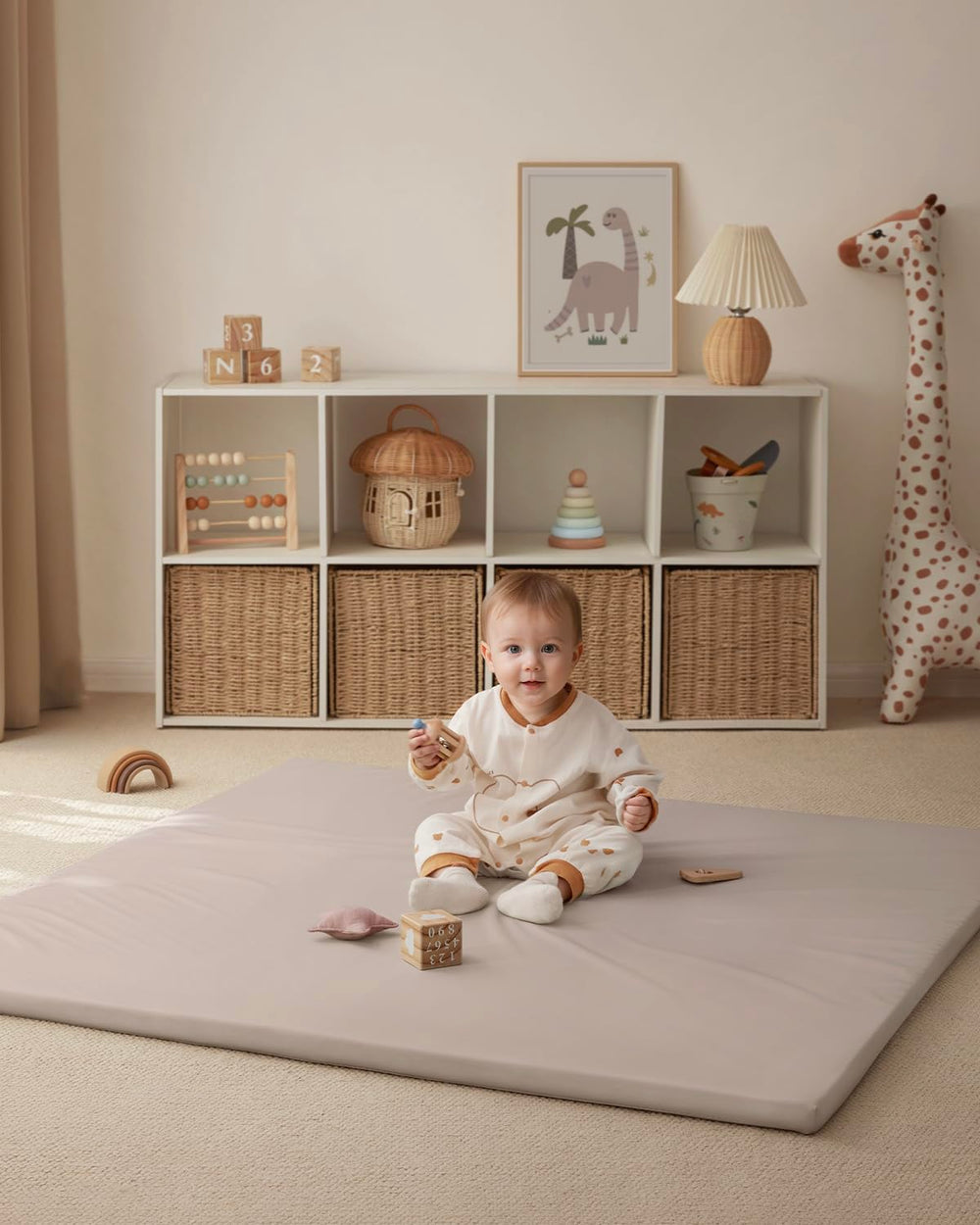 Durable vegan leather surface resists daily wear on Blissful Diary mat