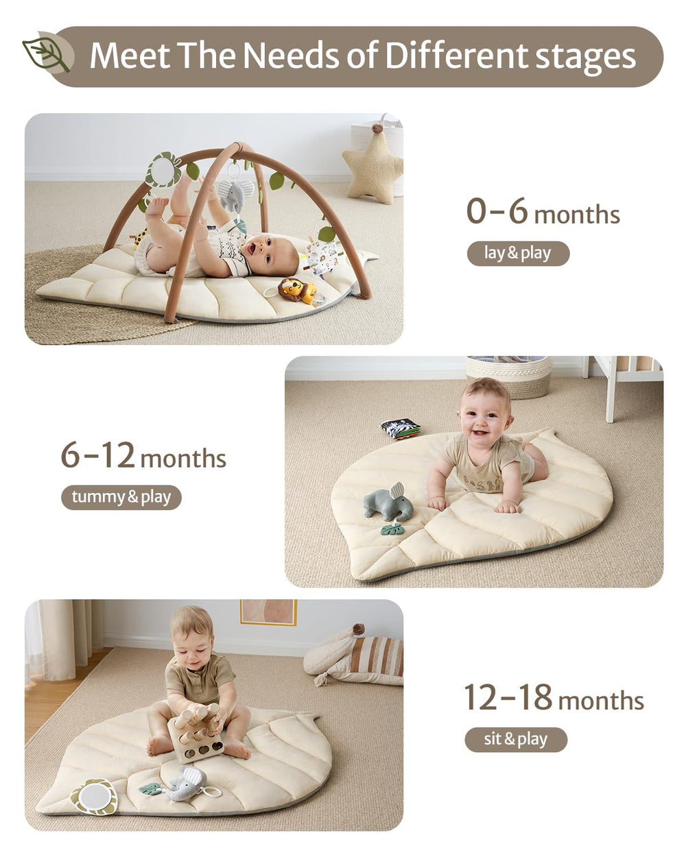 Blissful Diary elephant soothing toy adds tactile interaction for babies.