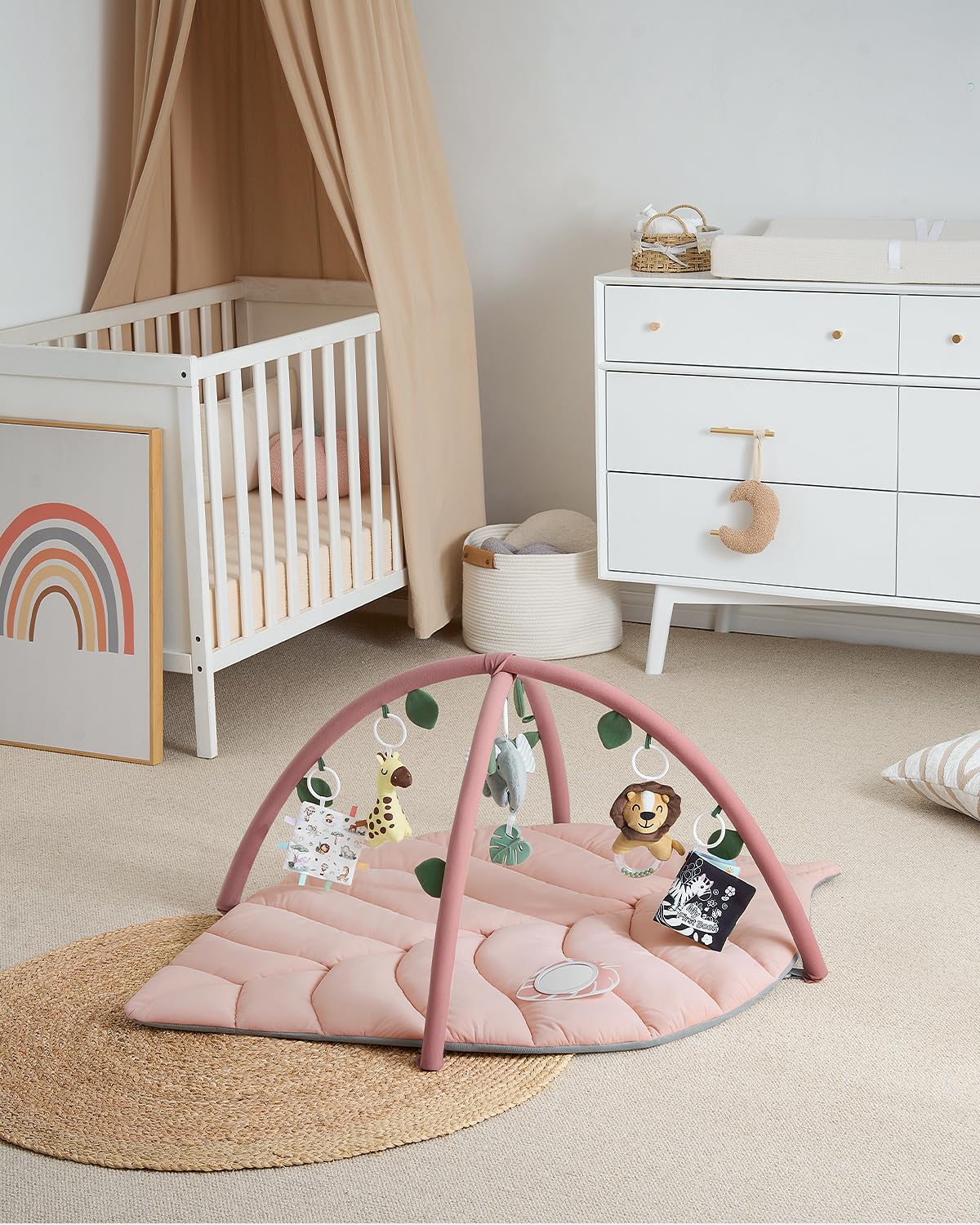 Blissful Diary elephant tactile toy encourages tactile exploration and interaction.