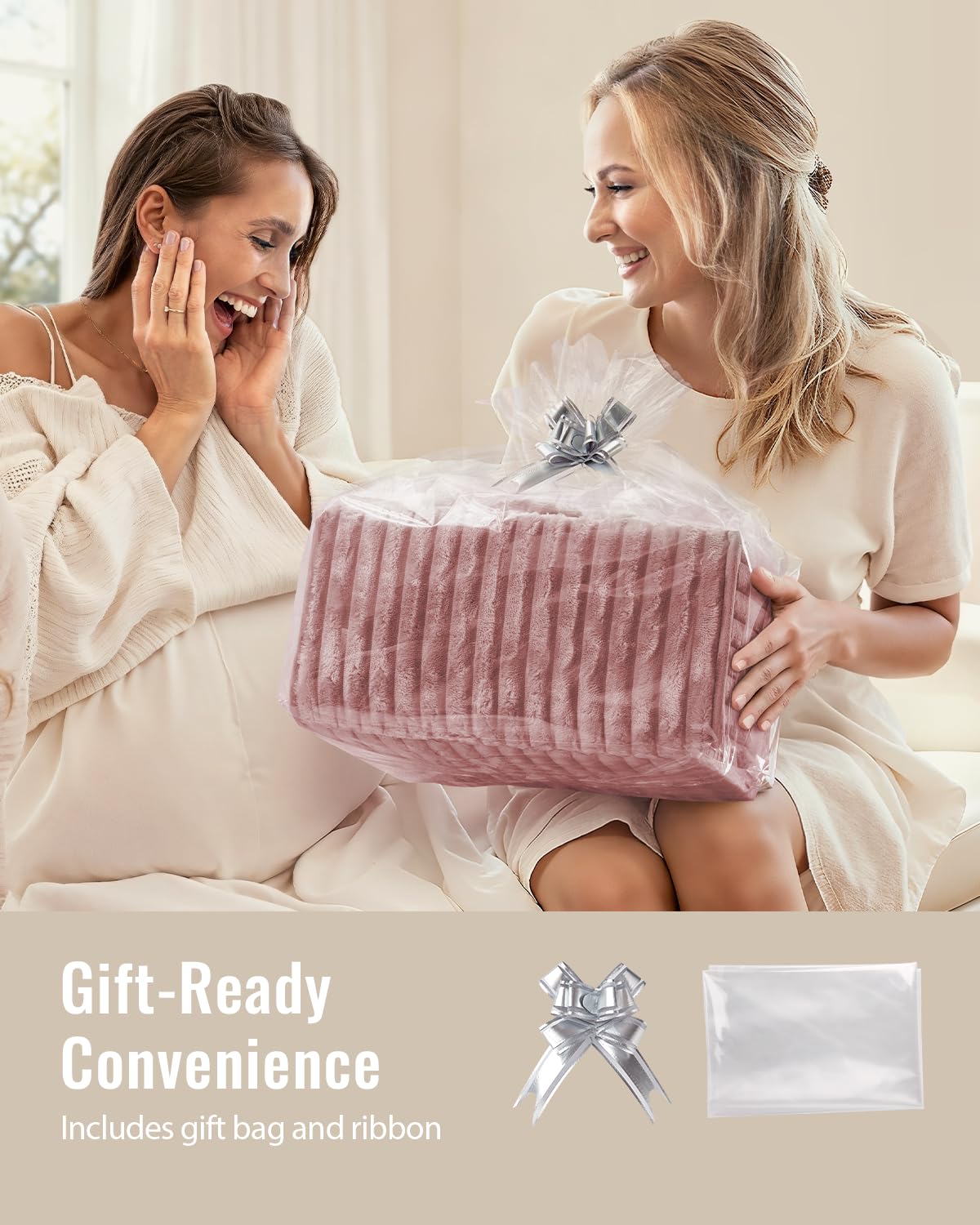 Blissful Diary flannel diaper caddy with removable dividers for customization