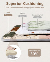 Blissful Diary foldable mat for easy storage and portability