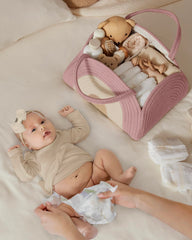 Blissful Diary large storage basket with ample space for newborn essentials