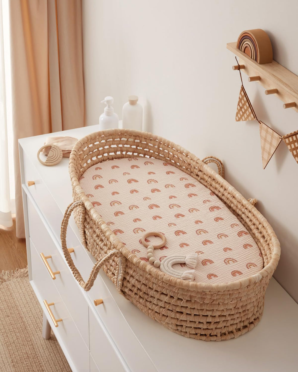 Two-pack set from Blissful Diary provides quick changes for busy nurseries.