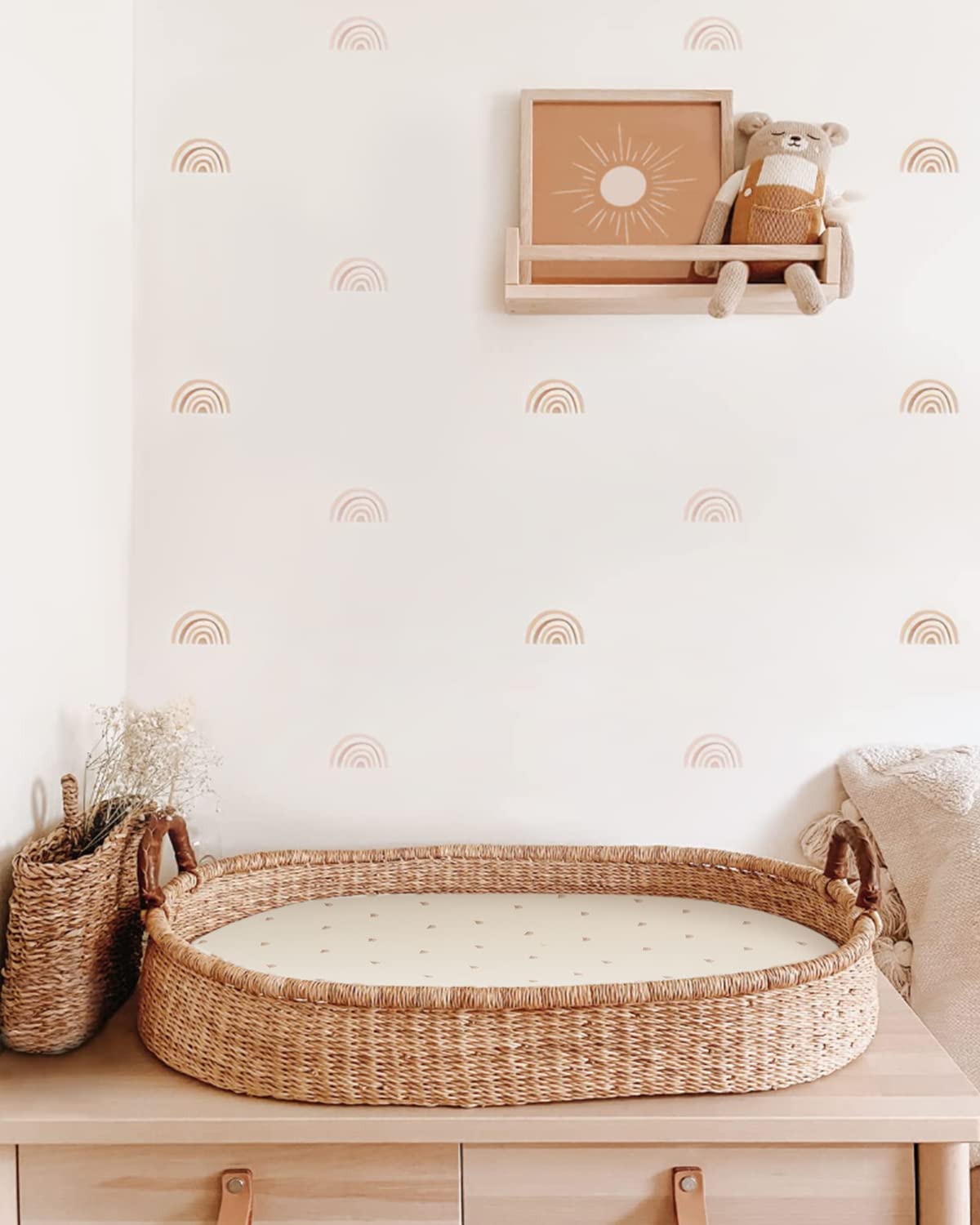 Machine-wash friendly Blissful Diary muslin sheet resists fading and pilling