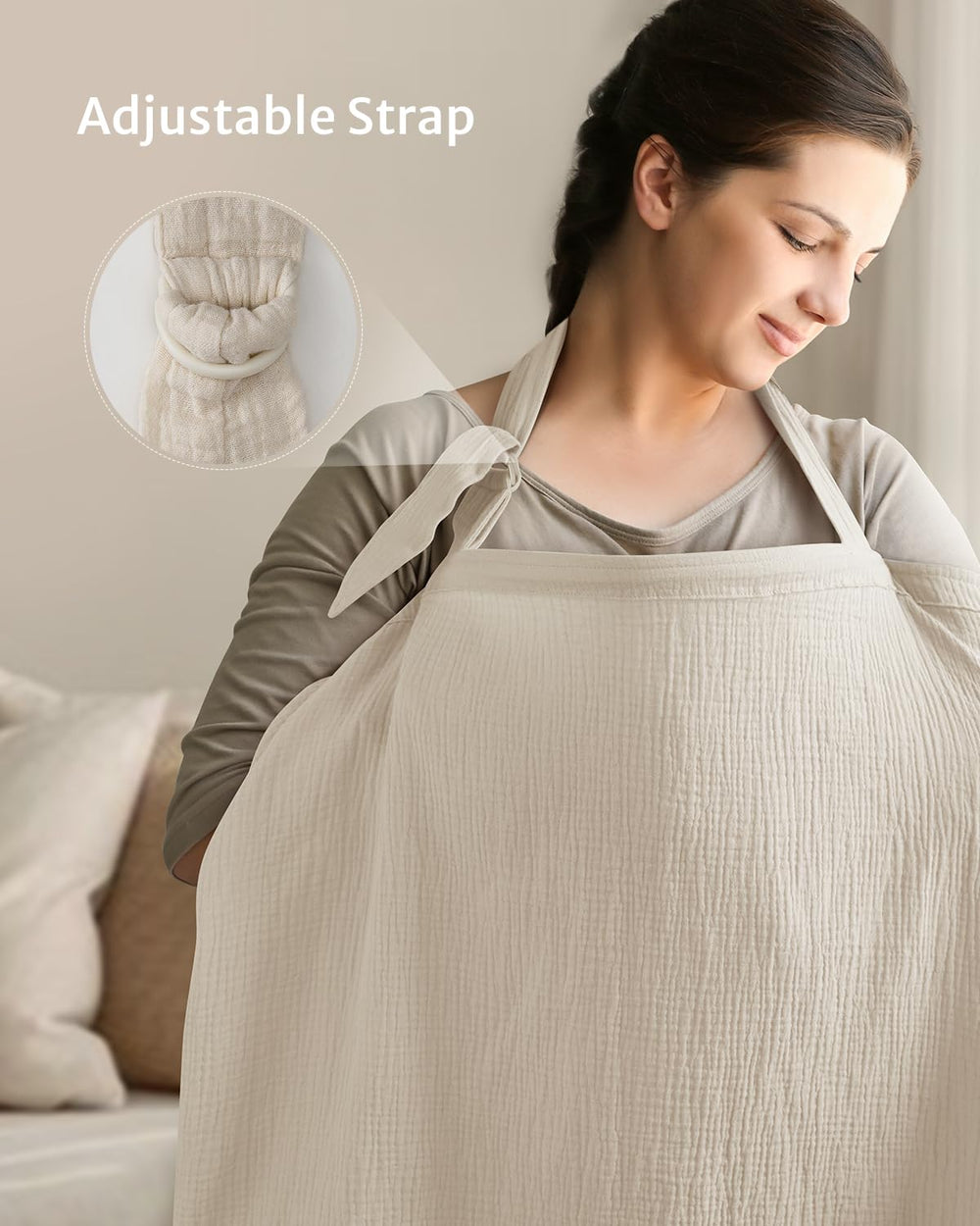 Blissful Diary muslin fabric stays soft and breathable after each wash.