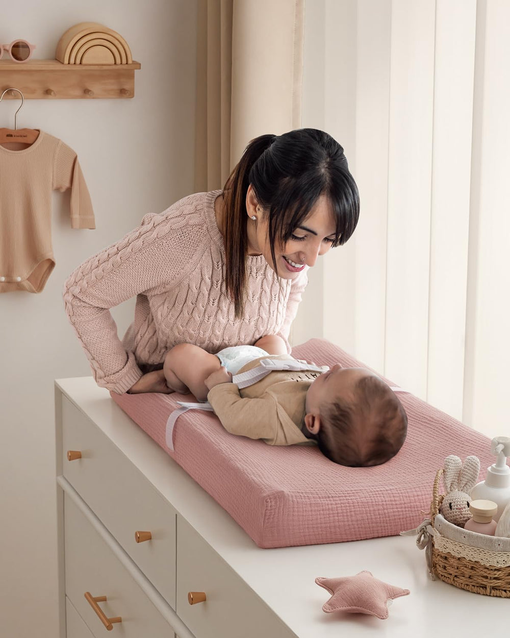 Blissful Diary double-layer muslin fabric ensures lasting softness and durability
