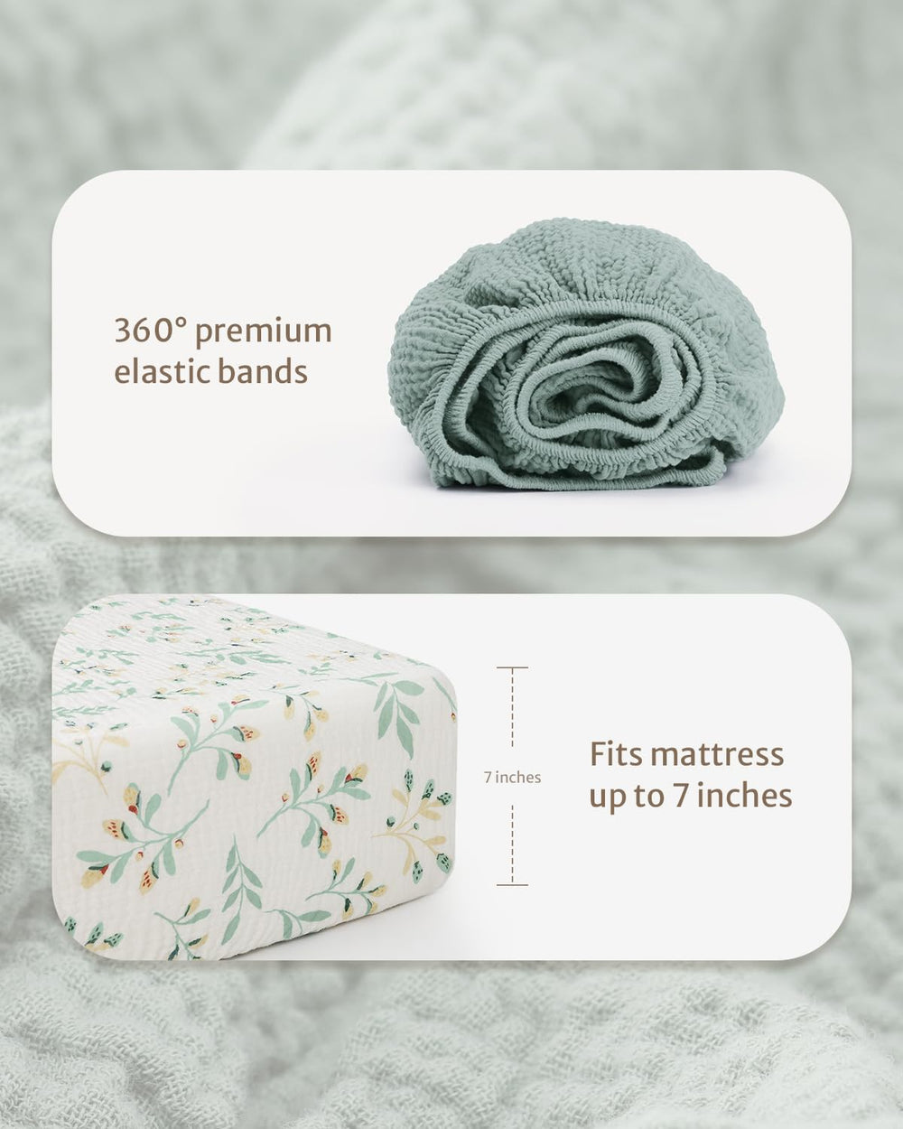 Blissful Diary muslin fabric close-up shows breathable texture