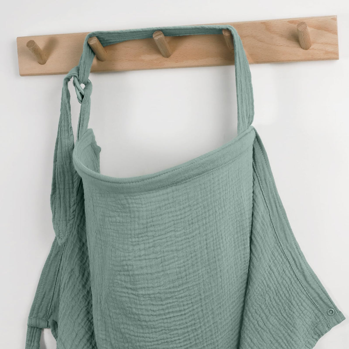Blissful Diary arch-neckline nursing cover offering breathable privacy for feeding