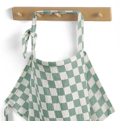 Blissful Diary muslin nursing cover with arch neckline for breathable privacy during feeds.