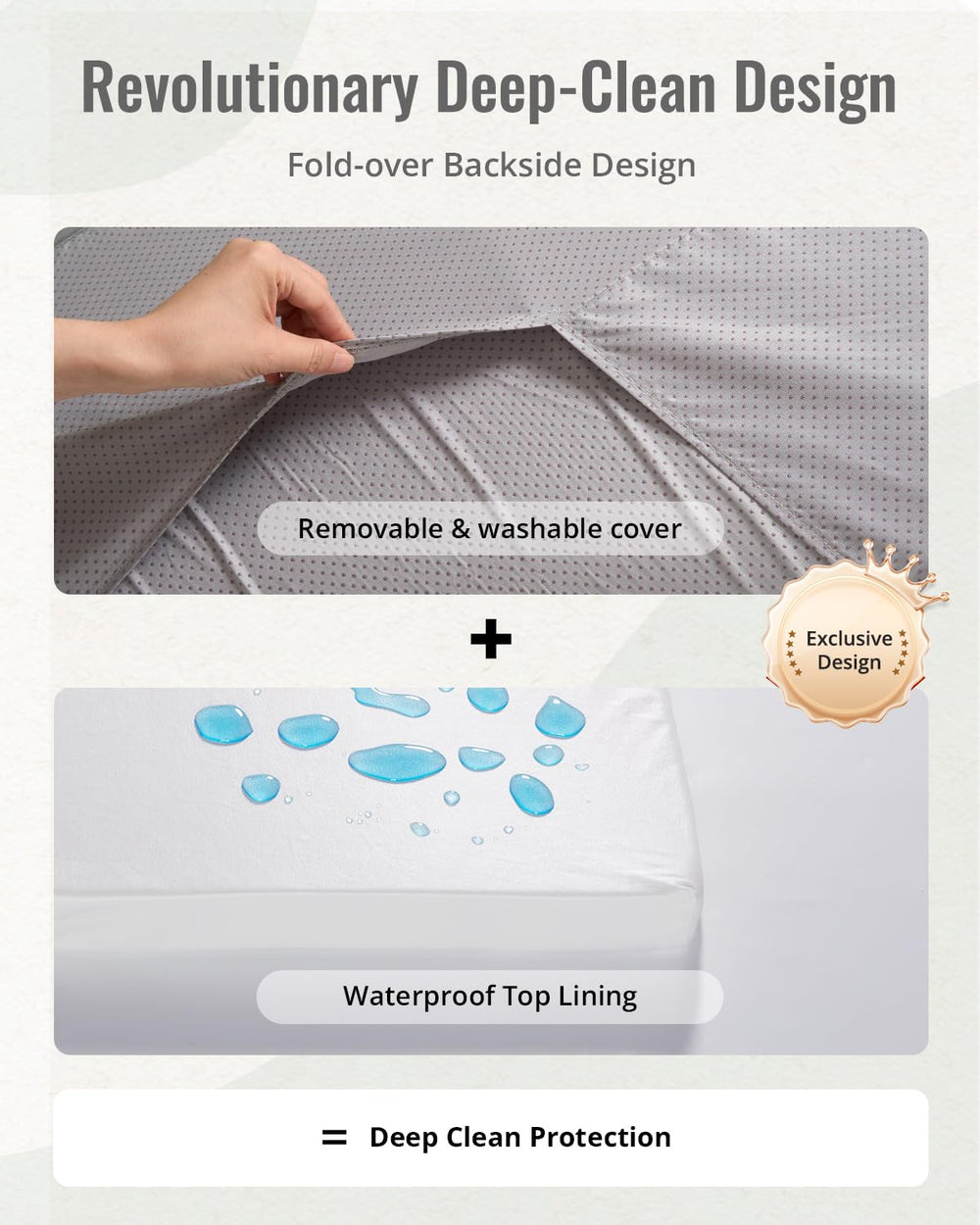 Blissful Diary 1.3-inch cushion provides soft support during early movement