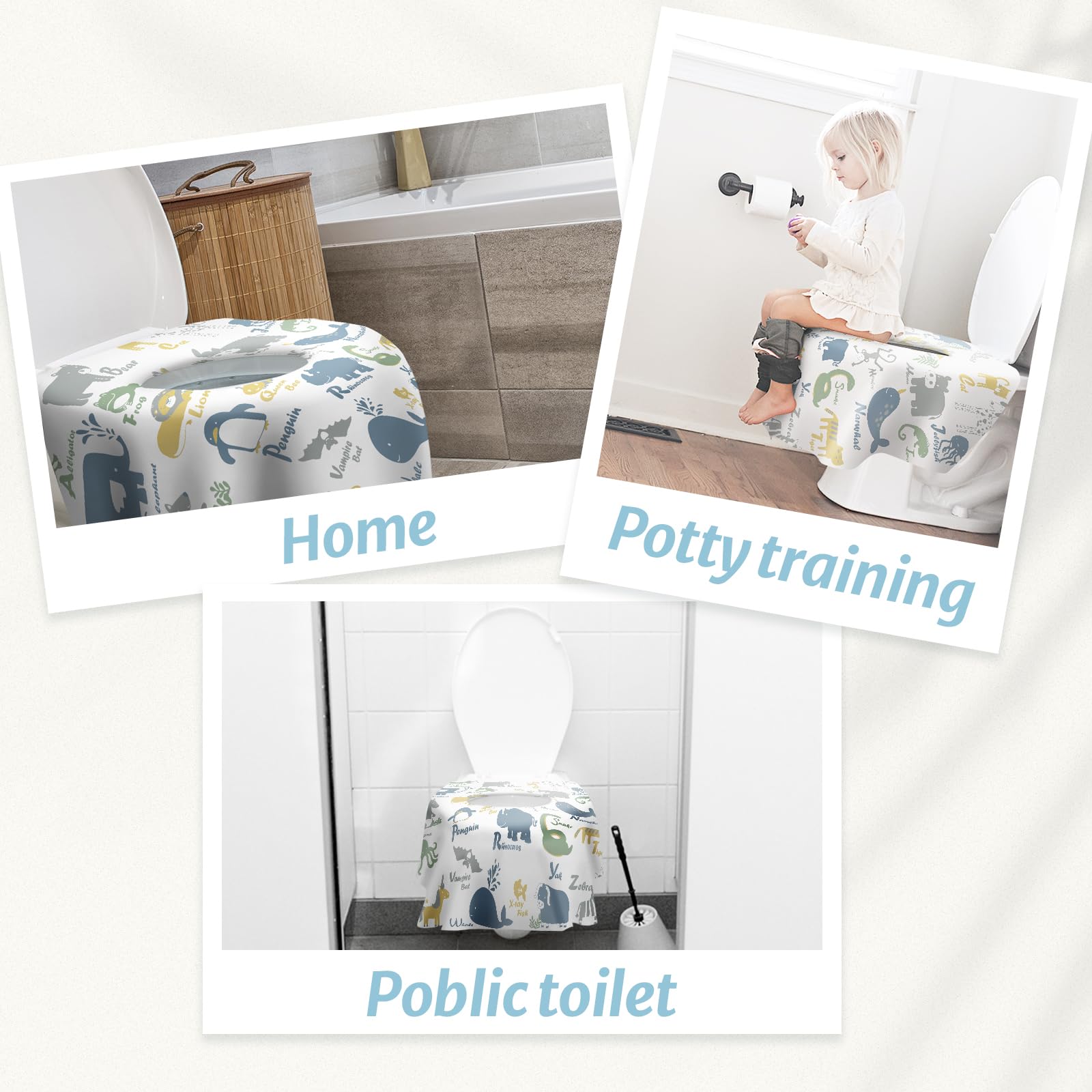 Blissful Diary potty training friendly cover helps toddlers learn independent seating.