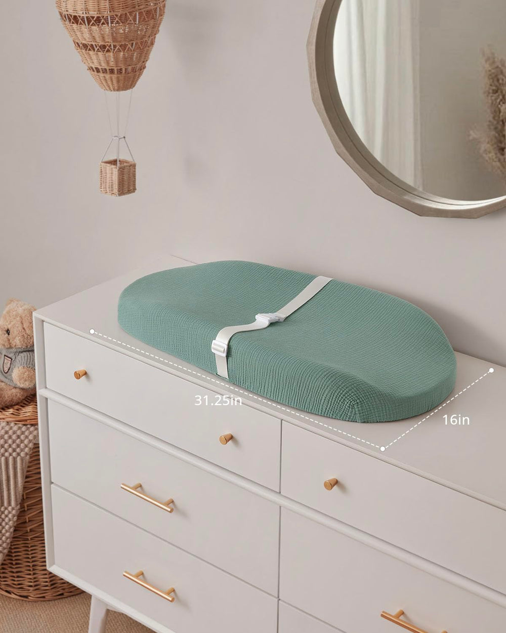 Blissful Diary quick-release straps for effortless cover changes.