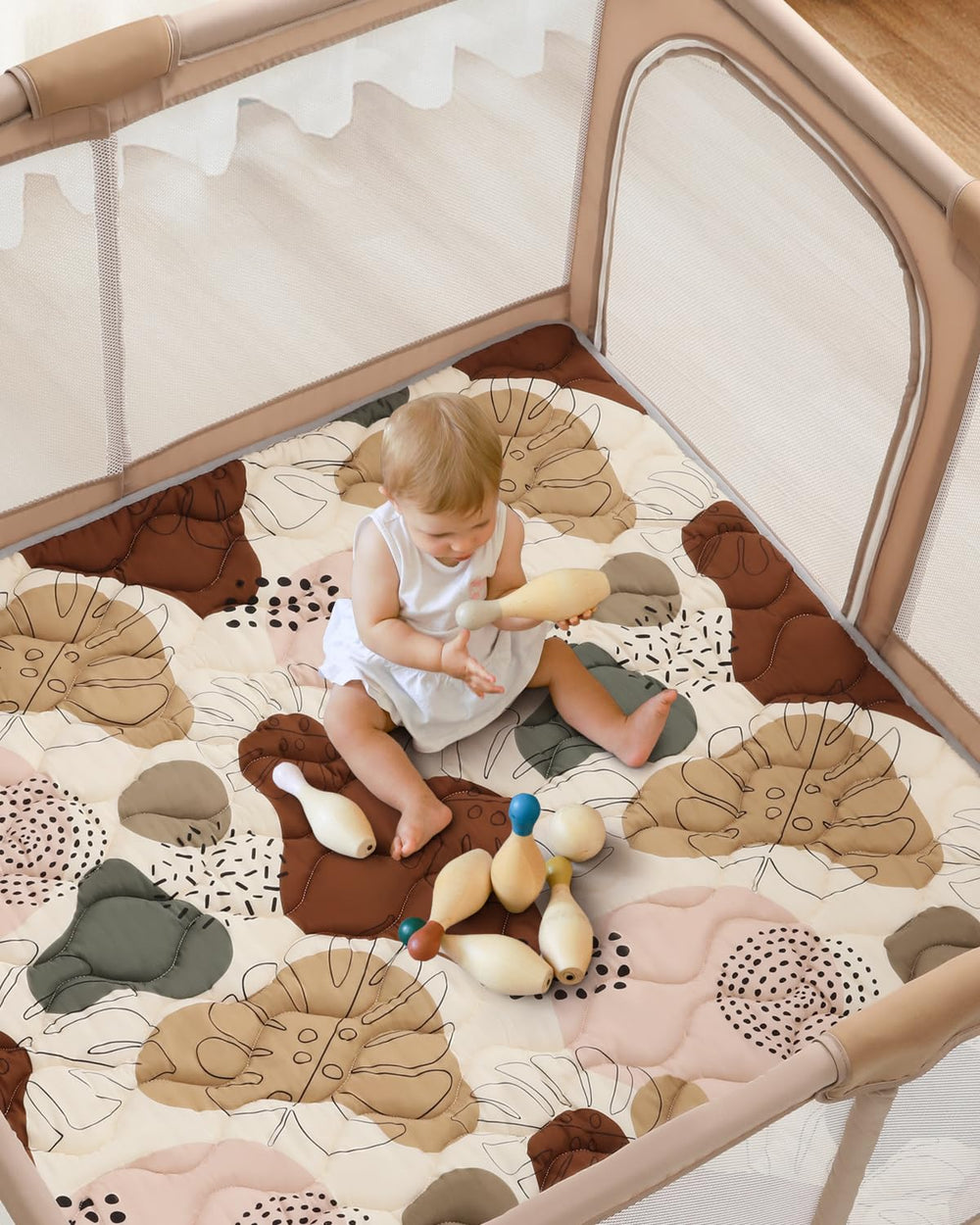 Blissful Diary safe and non-toxic materials provide a hygienic play space.