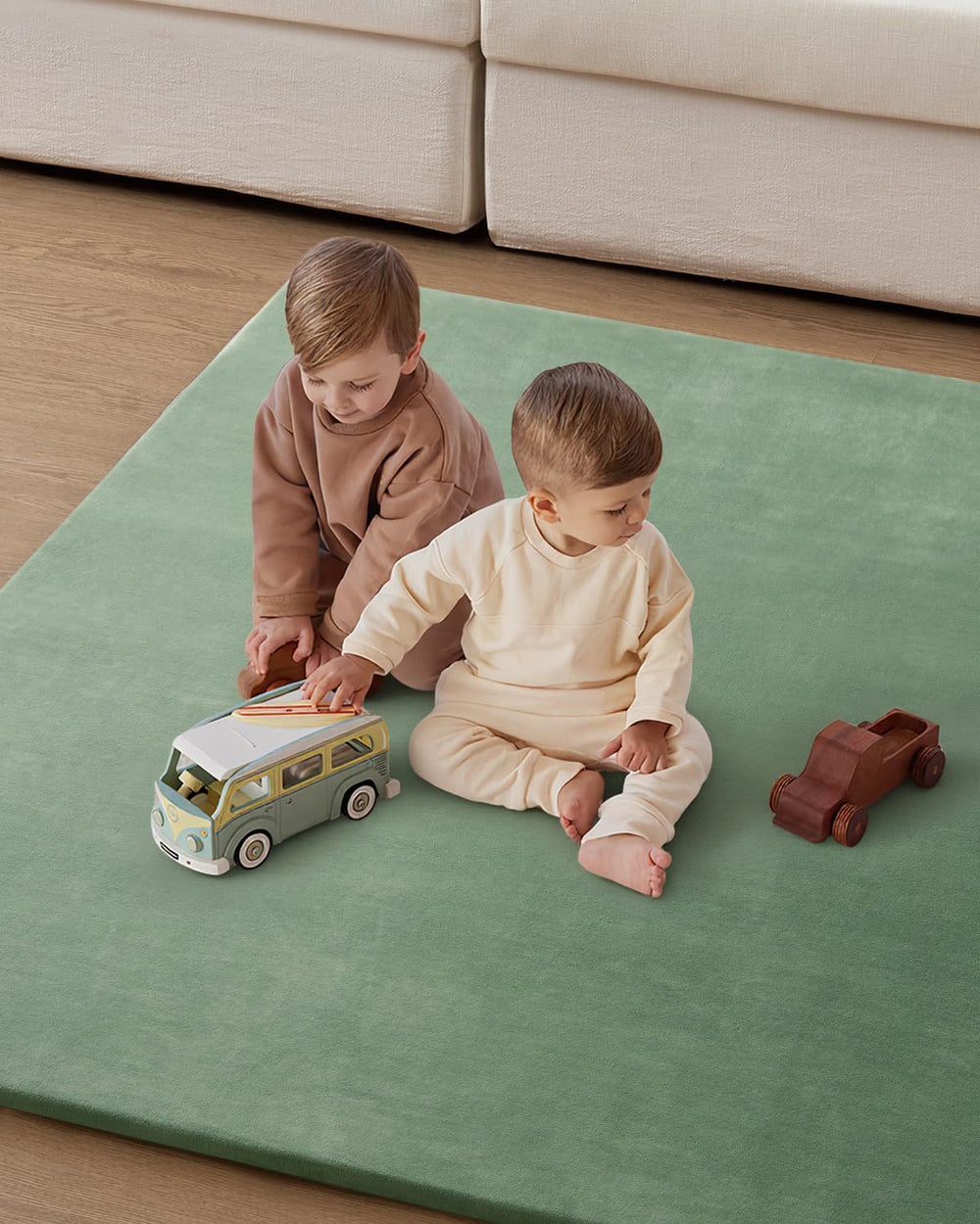 Blissful Diary safe play space with CPSIA-compliant materials