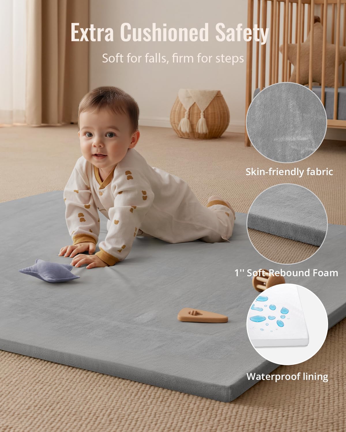 Blissful Diary safety-certified materials ensure a non-toxic play surface.