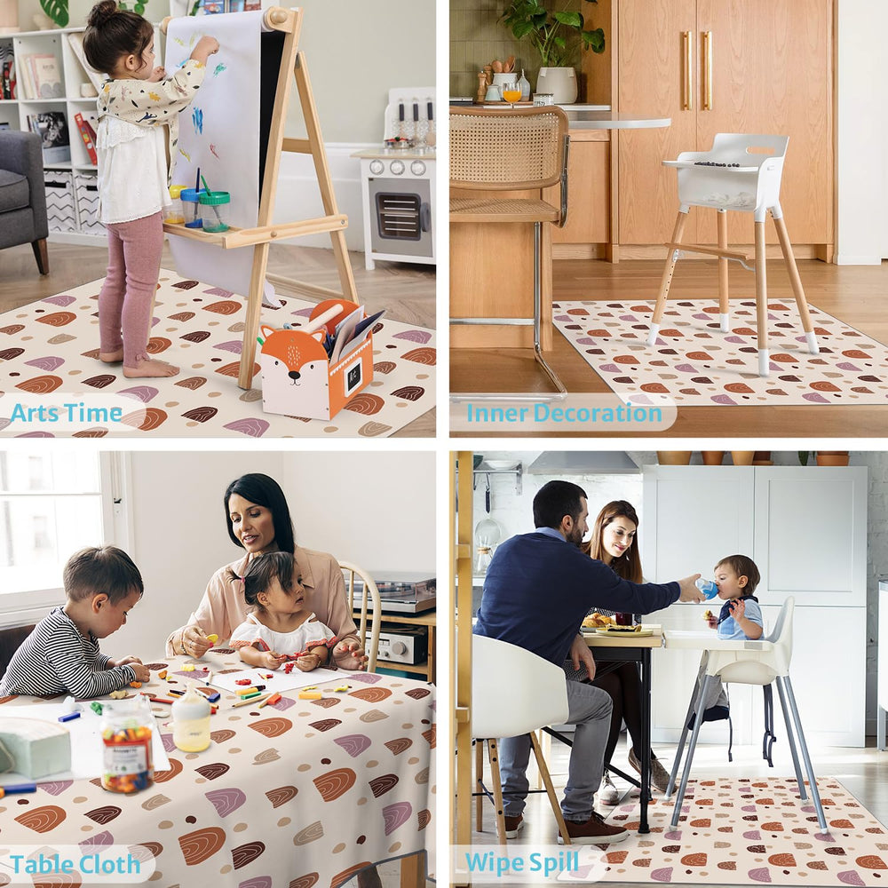 Blissful Diary splat mat ready for travel and picnics during outings