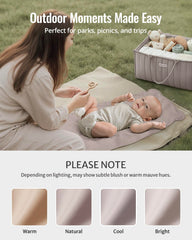 Blissful Diary travel changing pad is a reliable diaper bag companion.