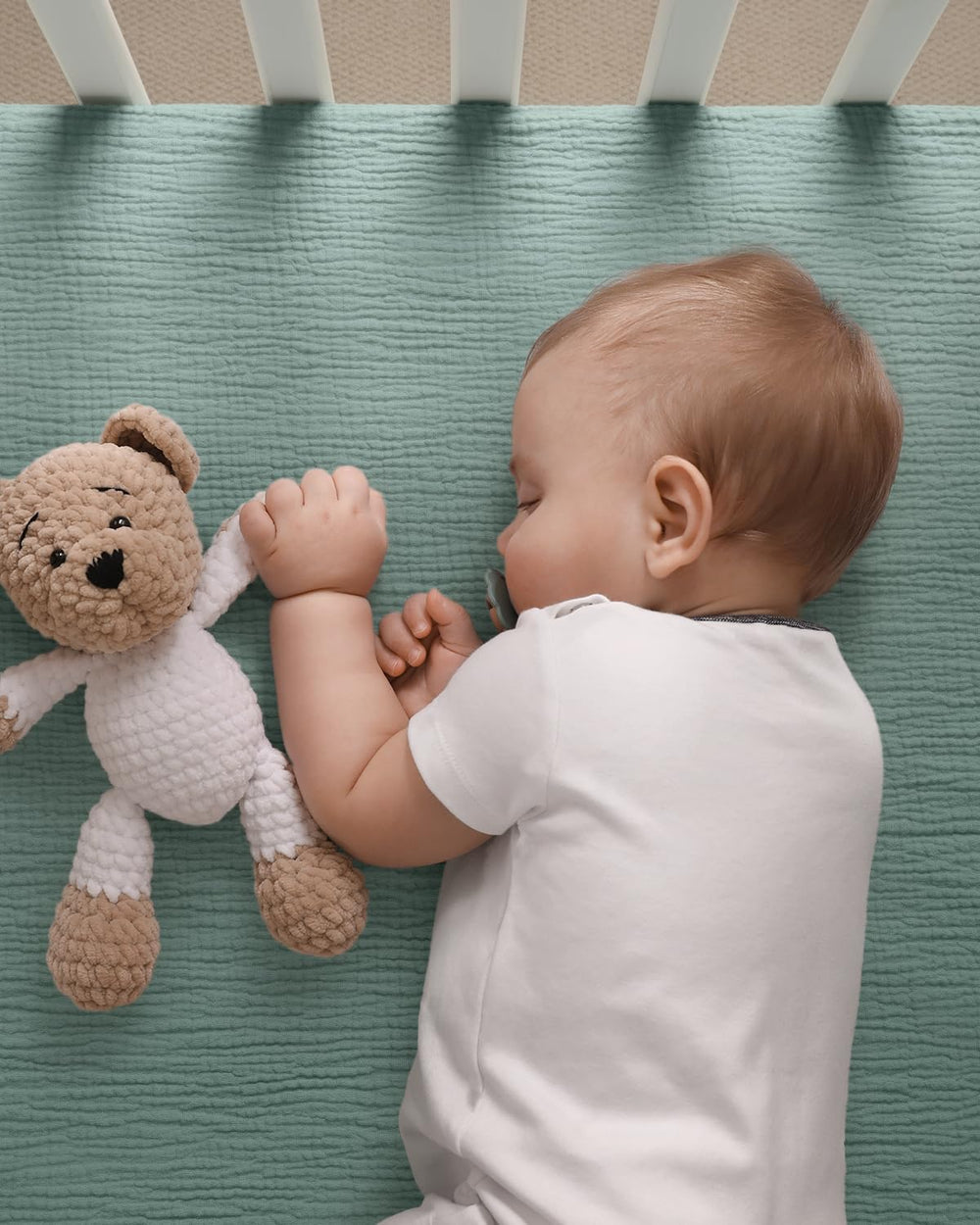 Blissful Diary two-pack sheets provide easy swaps for quick nursery updates