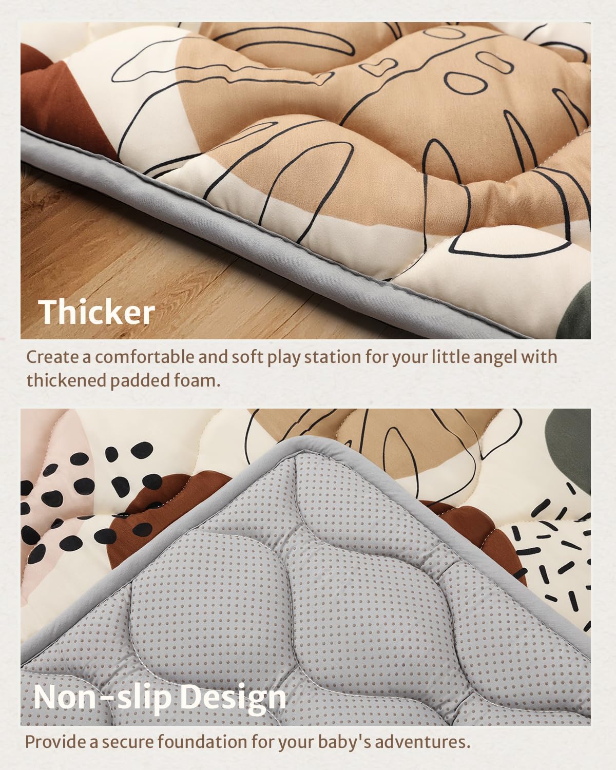 Blissful Diary washable cover keeps surface clean for playtime