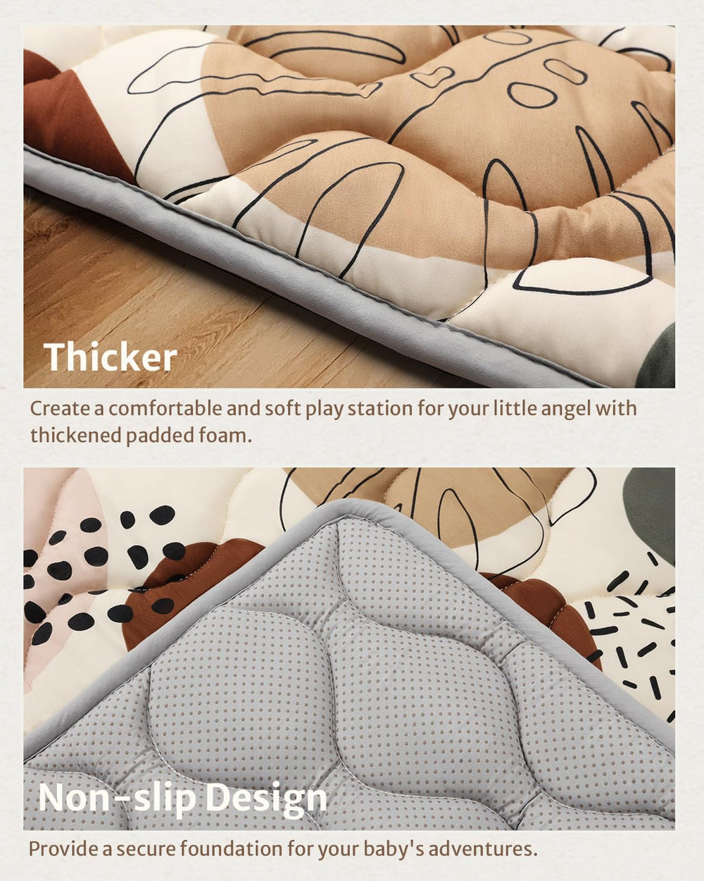 Blissful Diary washable cover keeps surface clean for playtime