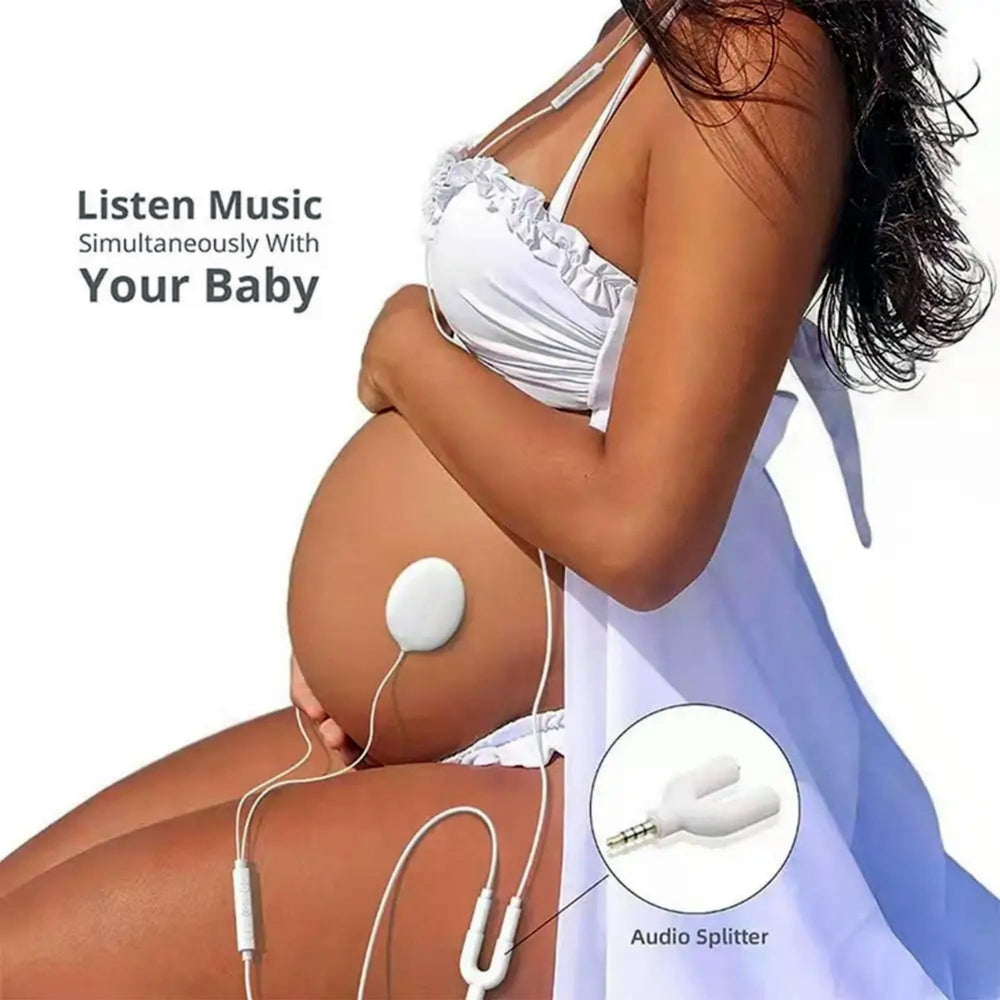BlissKiss Featherlite compact design highlighting discreet belly speakers for all-day wear.