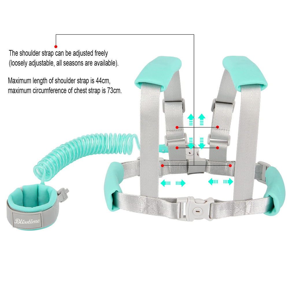Blisstime soft wrist strap is breathable and kid-friendly