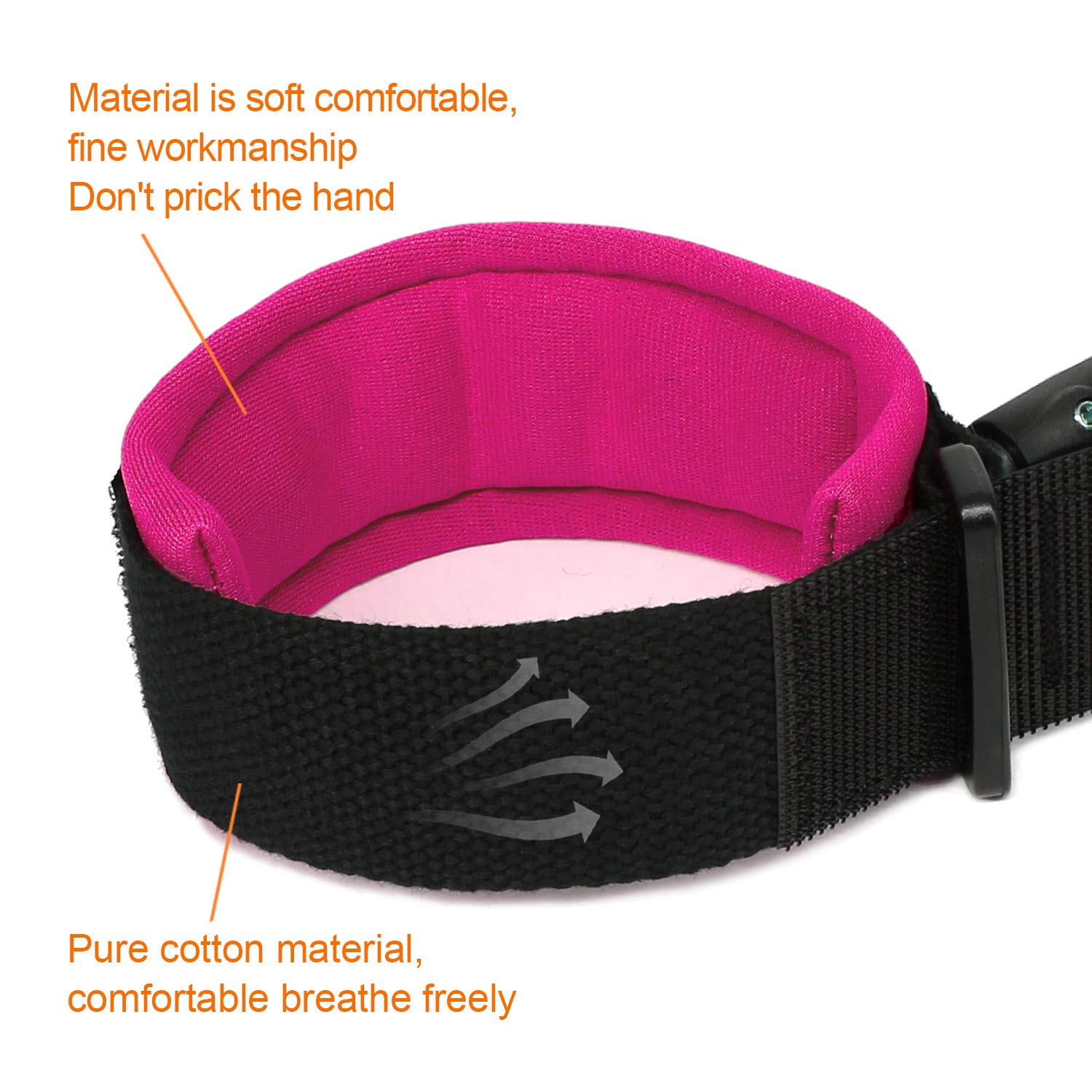 Blisstime 360-degree rotating connectors keep movement natural during outings.