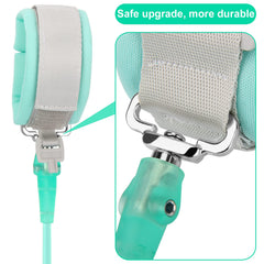 Blisstime toddler leash connector rotates 360 degrees to prevent tangling.
