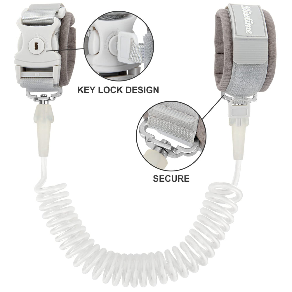 Blisstime leash extended to 8.2 ft for flexible parent-child distance.