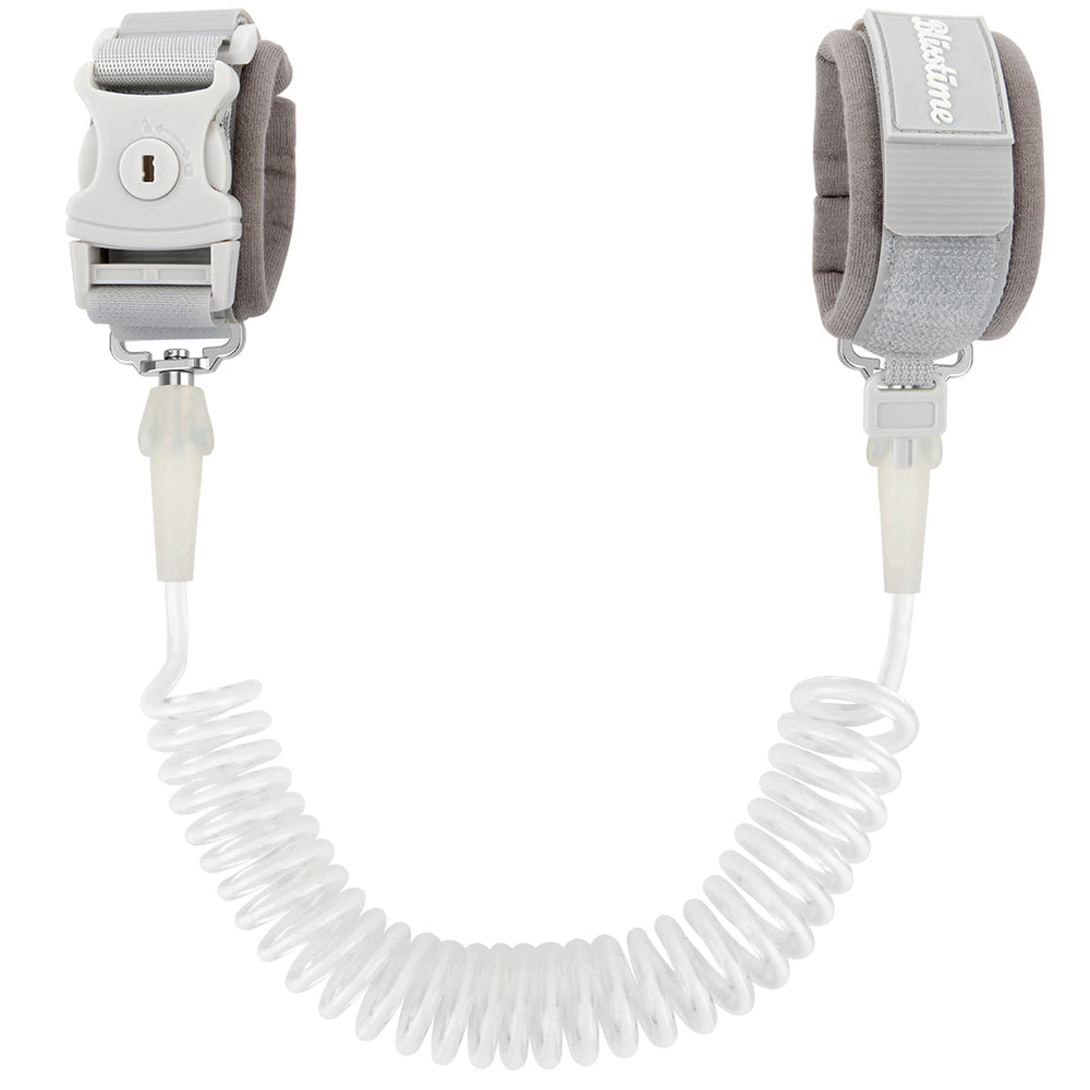 Blisstime toddler leash with key-lock wristband for safety in crowds.