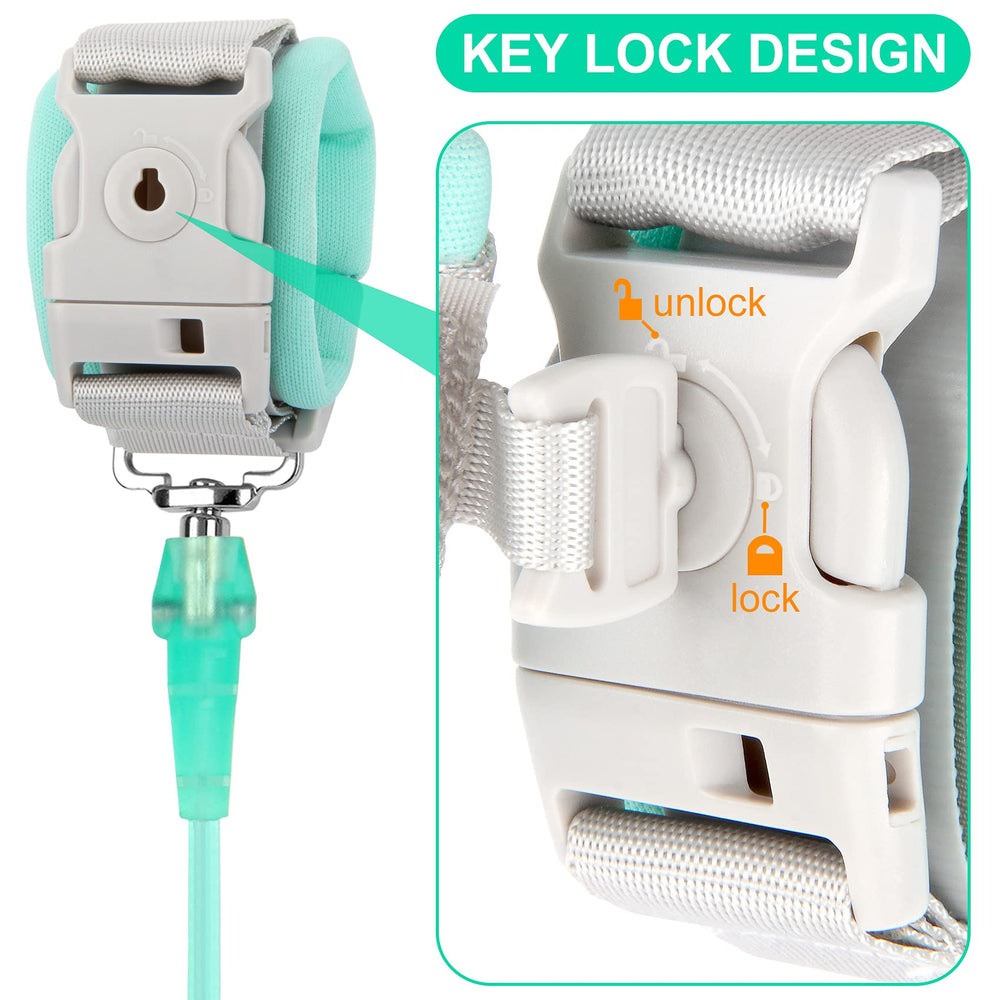 Blisstime leash with upgraded key lock for safer supervision.