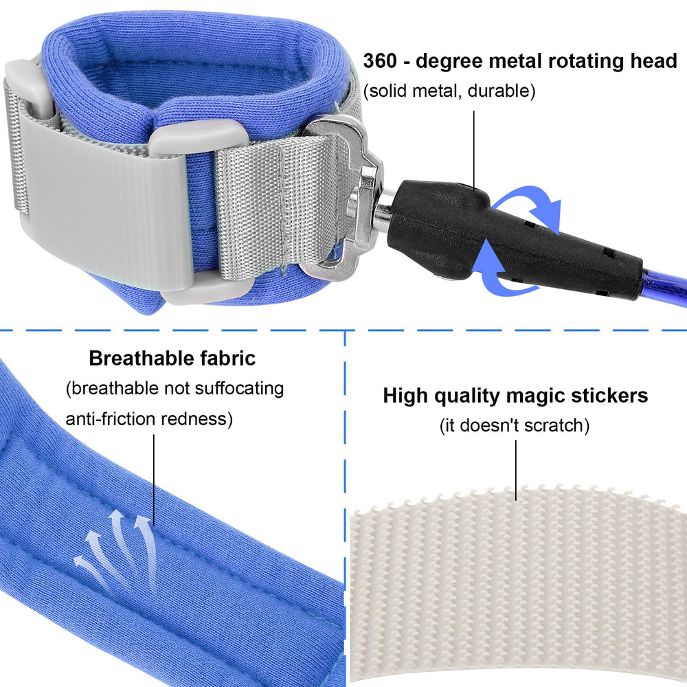 Blisstime anti lost design features a durable metal joint.
