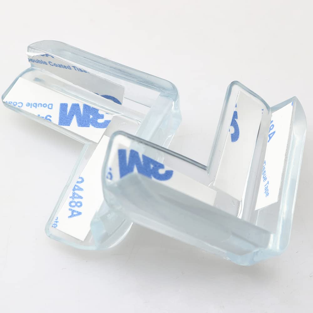 BLLNDX L-shape corner protectors safeguard edges without altering furniture appearance.