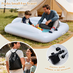 Bloomoja soft PVC material provides a gentle sleeping surface for children.
