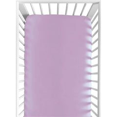 BLOOMSTAR crib sheet flat lay shows silky-soft poplin for gentle baby skin.