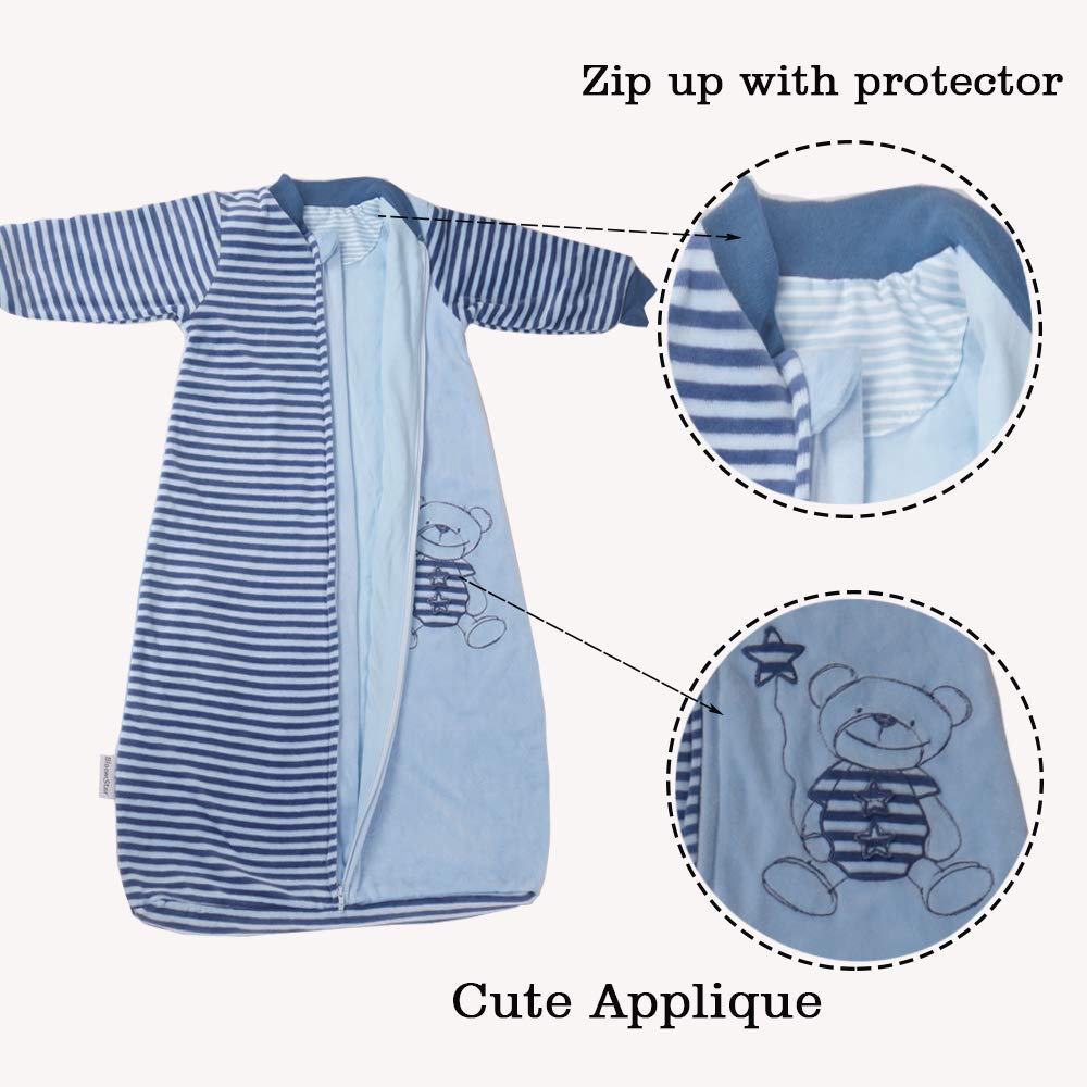 Protective zipper sheet shields baby's skin on BLOOMSTAR