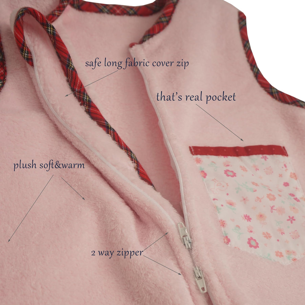 BLOOMSTAR bright pink color adds playful comfort for toddlers.