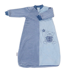 BLOOMSTAR Toddler Sleep Sack blue long sleeves for cozy warmth