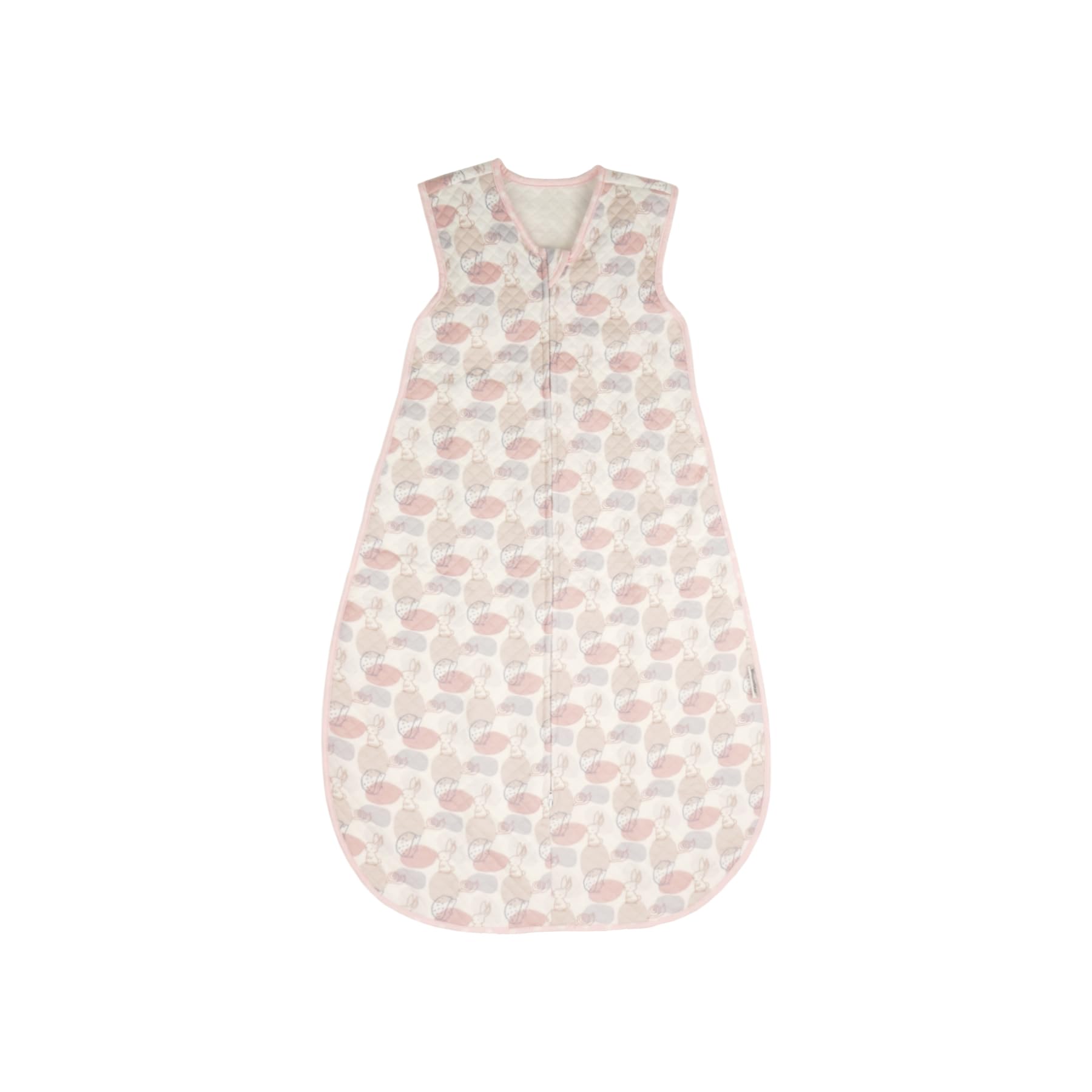 Bloomstar quilted sleeping sack creates a cozy, secure sleeping space.